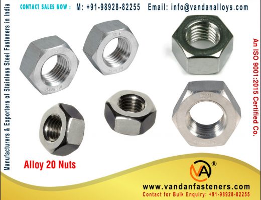 Stainless Steel Fasteners Hex Bolts Nuts Washers manufacturers exporters in India Mumbai +91-9892882255 https://www.vandanfasteners.com